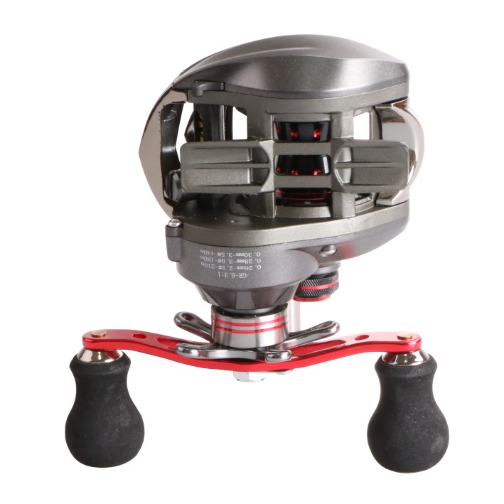 6.3: 1 High Gear Ratio Baitcasting Reel (Meteor 200)